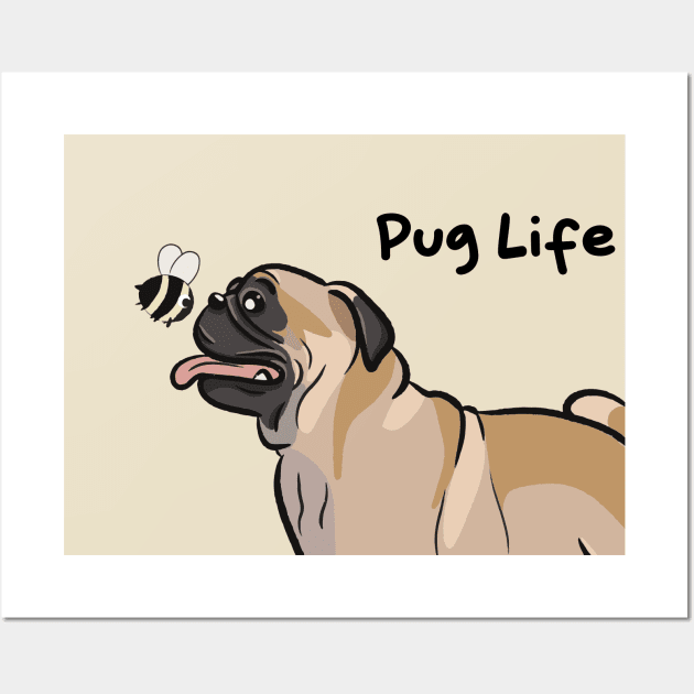 I didn't choose the pug life Wall Art by JTnBex